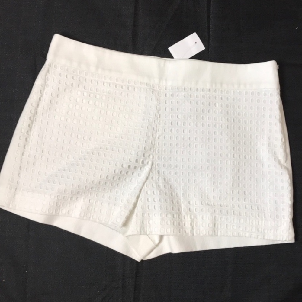 NWT  J. Crew White Shorts Sz 12